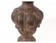 Altar candle holder candelabrum candelabrum carved twisted 17th century