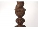 Altar candle holder candelabrum candelabrum carved twisted 17th century