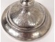 Ciborium solid silver Cock Minerva vine cross silver ciborium 522gr XIX