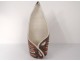 Sculpture foot lamp ceramic Accolay ethnic decoration 1950 20th century