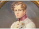 Miniature painting Napoleon II Duke of Reichstadt nineteenth