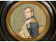 Napoleon first portrait miniature painting Dumont nineteenth