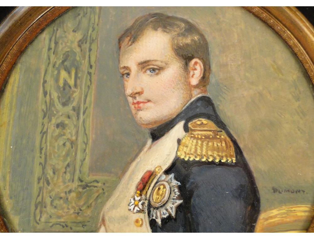 Oeuvre : Précisions - Peinture,(874.87)Napoléon en costume Impérial