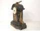 Chimney Tile Pendulum Clocks green marble bronze gardener 1900