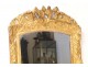 Regency gilt frame mirror eighteenth Flowers