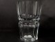 Large cut crystal vase Baccarat France Edith model 20th century