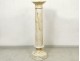 Column decorative support sculpture saddle white marble Napoleon III 19è