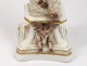 Statuette porcelain Paris Samson fauna satyre god Pan bouc 20th century