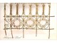 Window grille wrought iron, from Morocco, Twentieth