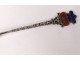 Sterling silver enamelled spoon Empereur Napoléon Ier blazon Paris XXème