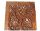 Wooden carved panel Gothic flamboyant Haute Epoque XVIth XVIIth century