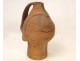 Sculpture Pottery Pitcher anthropomorphic face Lodereau twentieth